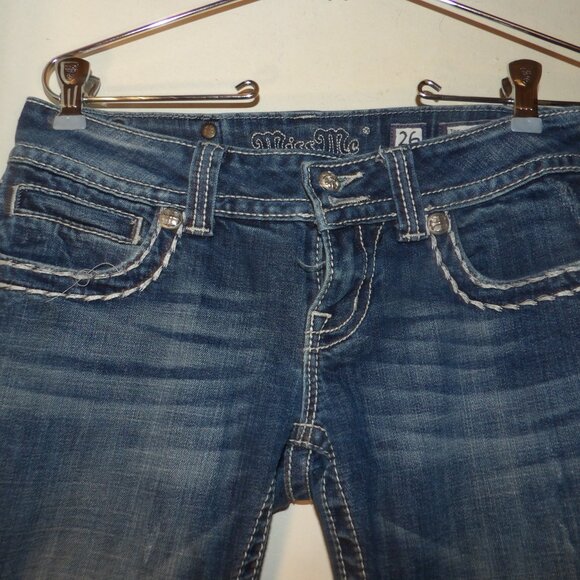 Miss Me JP5046B9 Bootcut Jeans Sz 26 - Picture 5 of 6